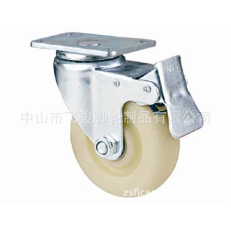 Universal casters in stock supply PP material 2.5-inch 3-inch 4-inch 5-inch medium-sized flatbed truck with brake universal casters