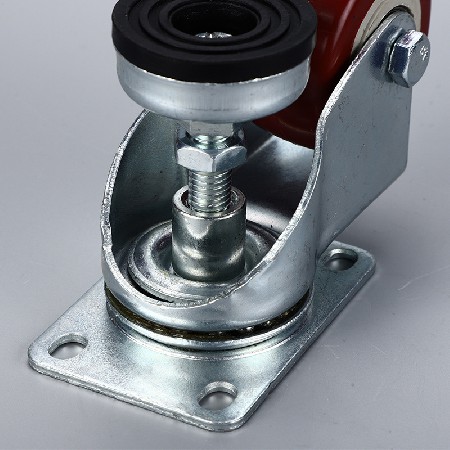 Activity side brake horizontal adjustment wheel wholesale with foot cup universal wheel support frame load horizontal adjustment wheel