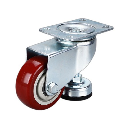 Activity side brake horizontal adjustment wheel wholesale with foot cup universal wheel support frame load horizontal adjustment wheel