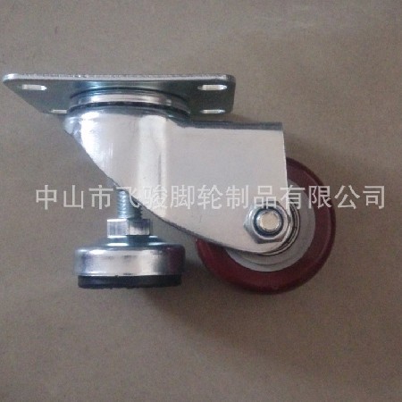 PP adjustable wheel wholesale, light single double axis caster, universal adjustable wheel, 1.5 inches 2 inches 2.5 inches 3 inches 4 inches