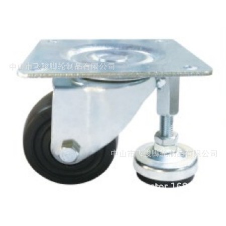 PP adjustable wheel wholesale, light single double axis caster, universal adjustable wheel, 1.5 inches 2 inches 2.5 inches 3 inches 4 inches