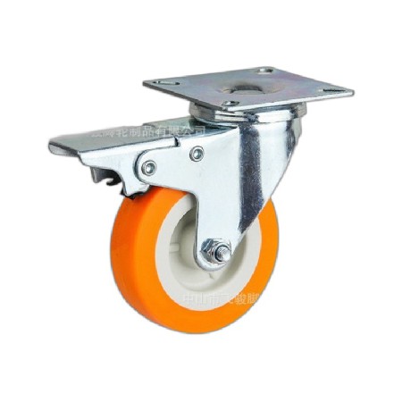 Industrial handcart gray rubber casters directional non brake casters universal brake home wheels 2 inches 2.5 inches 3 inches 4 inches