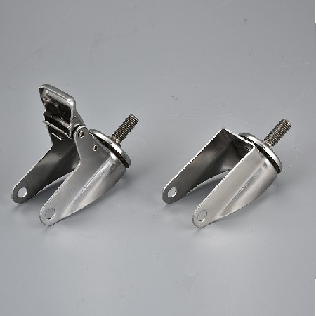 Stainless steel caster frame wholesale screw rod medium-sized caster base plate frame universal wheel heavy-duty thickened caster accessories